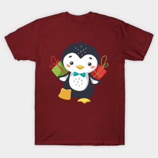 Christmas penguin T-Shirt